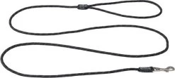 Rogz Rope Lijn Lang Zwart Hondenriem 180X0.6 Cm