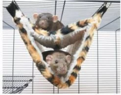 Savic Hangmat Relax De Luxe Fake Fur 35x21x21cm