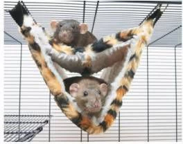 Savic Hangmat Relax De Luxe Fake Fur 35x21x21cm