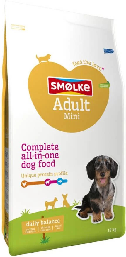 Smolke 2x12kg Adult Mini Daily Balance Smø, Lke Hondenvoer - Afbeelding 8