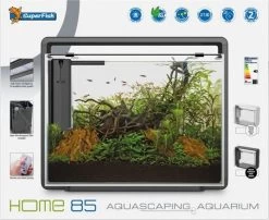 SuperFish Home 85 Aquarium 65x31x53 Cm Aquaria Wit