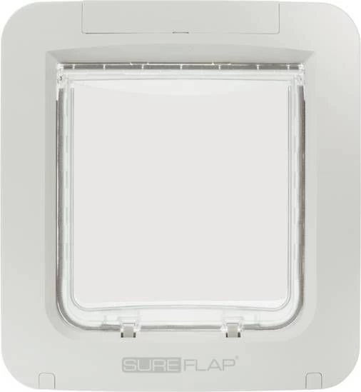 SureFlap Dierenluik Microchip M Kattenluik 28x26x7 Cm Wit