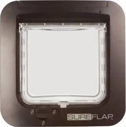 SureFlap Microchip Kattenluik Kattenluik 13x22x25 Cm Bruin