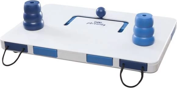 Trixie Dog Activity Move2win Strategiespel Hondenspeelgoed 34x13 Cm Donkerblauw Wit Level 3