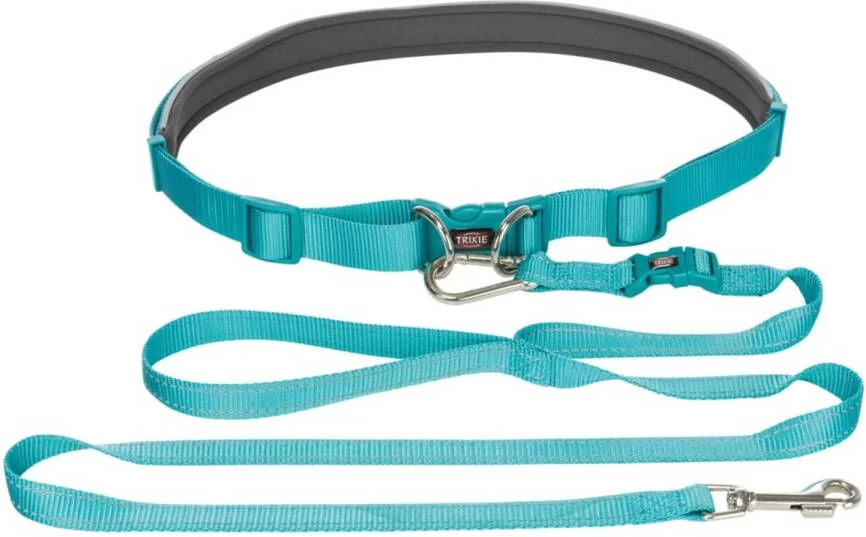 Trixie Buikriem Met Looplijn Hondenhardlooplijn 60 130x3.5 Cm Rood - Afbeelding 6