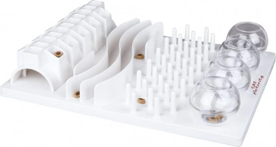 Trixie Cat Activity Fun Board Kattenspeelgoed 30x40 Cm Lichtgrijs - Afbeelding 3