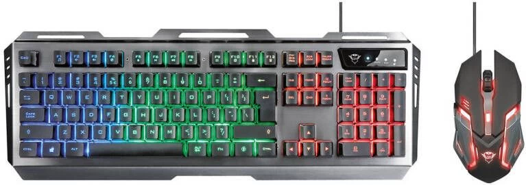 Trust Gaming GXT 845 Tural Toetsenbord En Muis Zwart US Toetsenbord Zwart - Image 6