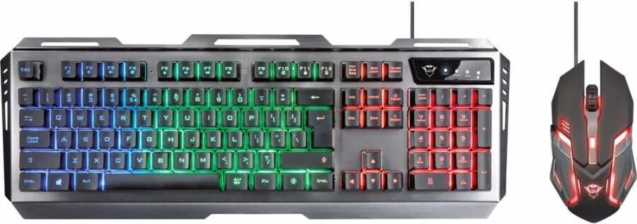 Trust Gaming GXT 845 Tural Toetsenbord En Muis Zwart US Toetsenbord Zwart - Image 4