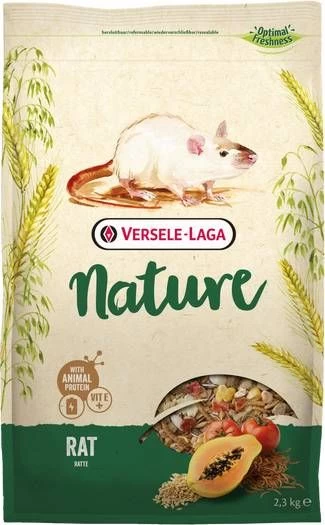 Versele Laga Nature Rattenvoer Dubbelpak 2 X 2, 3 Kg