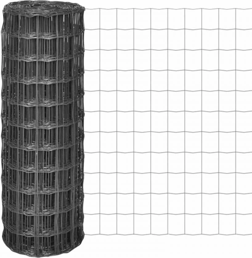 VidaXL Euro Hek 25x1, 2 M Met 77x64 Mm Gaas Staal - Image 2