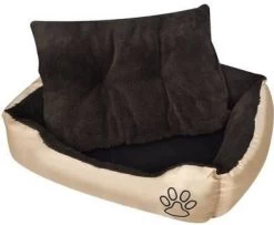 VidaXL Hondenbed Met Gewatteerd Kussen